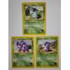 Image 1 : Three Vintage Pokemon Trading Cards ~ 3 Different Giovanni's Pokemon ~ 2000 GYM & WotC Era Cards!