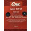 Image 2 : New! Coca Cola Wall Clock And Three Glass Coca Cola Mugs With Handles