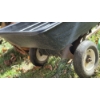 Image 5 : Great Condition Tow Behind Farm Cart - 4 ft x 3 ft - (Detachable Tow Hitch)  See Pics
