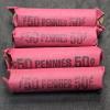Image 1 : 4 Rolls Uncounted, Unsearched Wheat Pennies - $2.00 FV