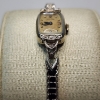 Image 3 : Stunning Hamilton Ladies Wrist Watch - 14K Gold Case - Stainless Steel Band