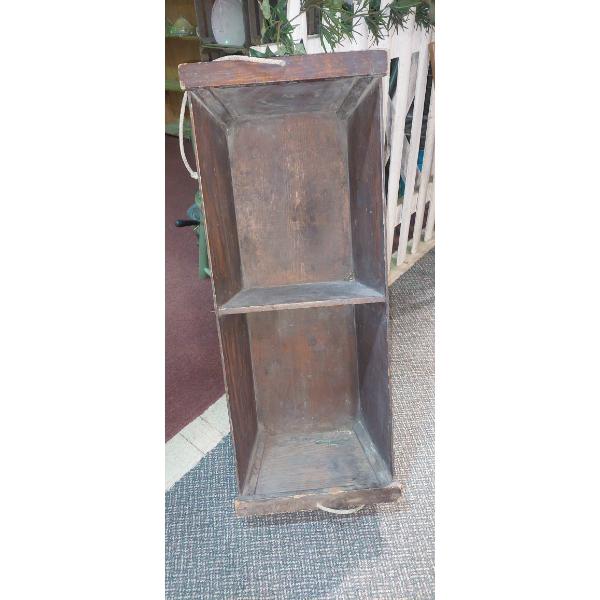 Primitive - Colonial Wooden Storage Box 37 x 15 x 10