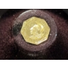 Image 2 : 24KT Solid Gold MINIATURE of the United States 1915 $50 Gold Coin from the Columbia Mint