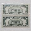 Image 2 : Two Vintage United States Five-Dollar Notes FV: $10.00