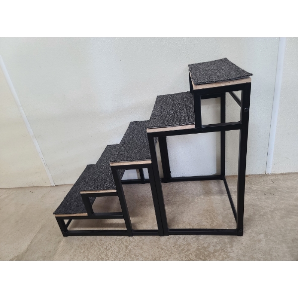 5 Step Pet Stairs for Small or Aging Pets - Measures About 23 Inches Tall & 15 Inches Wide!