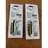 Image 2 : 2 - Brand New Stanley FATMAX Retractable Folding Utility Knives With Blades - Heavy Duty