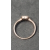 Image 4 : Women's 10K Heart Shaped Ring With Diamonds - Size 9 - Weight: 2.1g
