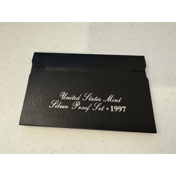 1997 United States Mint Silver Proof Set - Harder To Find Set