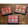 Image 1 : U.S. Proof Sets - FV $4.73 -1980 -1981 -1982 - Includes Kennedy Half Dollar - Dept of the Treasury T