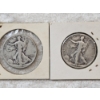 Image 1 : 90% Silver United States Half-Dollar Assortment (Walking Liberty) - AFV: $1.00