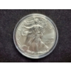 1 Oz .999 Fine Silver 2018 American Eagle Round in Capsule Protector