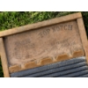 Image 5 : Antique Wooden Hand Scrub National Wash Board Co. No 701 w / Corrugated Metal  Scrub Surface
