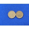Image 4 : (2) 1967 Canadian Penny - Commemorative Centennial Coins ft. Queen Elizabeth II