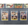Image 4 : Lot of Seven Late 1980's  San Francisco Giants Topps Trading Cards - Near Mint!