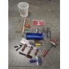 Image 1 : Drill Bit Set, Trowels, Drywall Knives, Mixer Attachments, Caulk Gun & More!