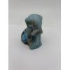 Image 5 : Degenhart Glass Dog Figurine - Blue Marbleized - ~2.5 inches