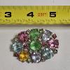 Image 7 : Three 1920-1960's Classic Vintage Costume Jewelry Brooches