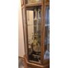 Image 7 : Commanding HOWARD MILLER Grandfather Clock With Curio Shelving NEVER USED MINT GEM!