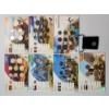 Image 11 : Assorted World Coins w/ Info Cards & Loose France 1/2 Franc Coin - See Photos!!
