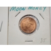 Image 3 : 1975-D Cent with Counterstamps, Moon Money Token, Heads & Tails Token