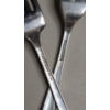 Image 2 : (2) Sterling Silver Forks - Total Weight: 100.9g