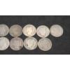 Image 3 : Assorted Years/Mint Marks 90% Silver Barber Dimes - Face Value: $1.30