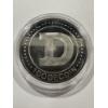 Image 2 : Original Doge Challenge Advertising Coin In Protective Holder - Mint Condition