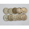 Image 1 : $5.00 Face Value of Assorted Years 40% Silver Kennedy Half Dollars