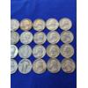Image 4 : Lot of Assorted Years Silver Quarters: Including Standing Liberty & Washington FV: $10.00