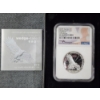 Image 2 : NGC PF70 Ultra Cameo 2019-P Australia Wedge-Tailed Eagle 1 Oz .9999 Fine Silver High Relief Coin 