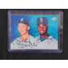 Image 1 : REPRINT - Mickey Mantle & Ken Griffey Jr. Autographed Upper Deck 1994 Trading Card - REPRINT -