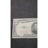 Image 2 : 1963 $5 Red Note With Granahan And Dillon Signatures - Face Value: $5.00