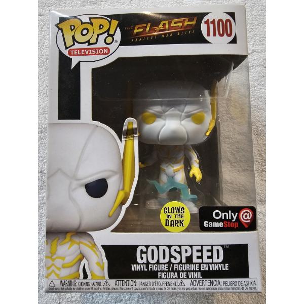 Funko Pop! Television - The Flash #1100 - Godspeed - Gamestop Exclusive - Glow in the Dark