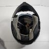 Image 8 : Vega Gloss Black Modular Motorcycle Helmet With Sun Shield And Drawstring Bag - Size: M