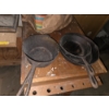 Image 1 : *Pick Up At Louisville Home - No Shipping Available* Vintage Adding Machine, Cast Iron Pans, Wood Ha