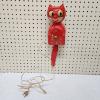 Image 1 : Vintage Red Kit Kat Klock Model C2 with Original Tail!
