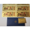 Image 9 : x6 Assorted Powerpuff Girls $100 99999999 24K Gold Foil Banknotes Set w/ CoA