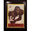 Image 1 : 1967 Paul Warfield Cleveland Browns Football Card - Mint Condition In Protective Holder