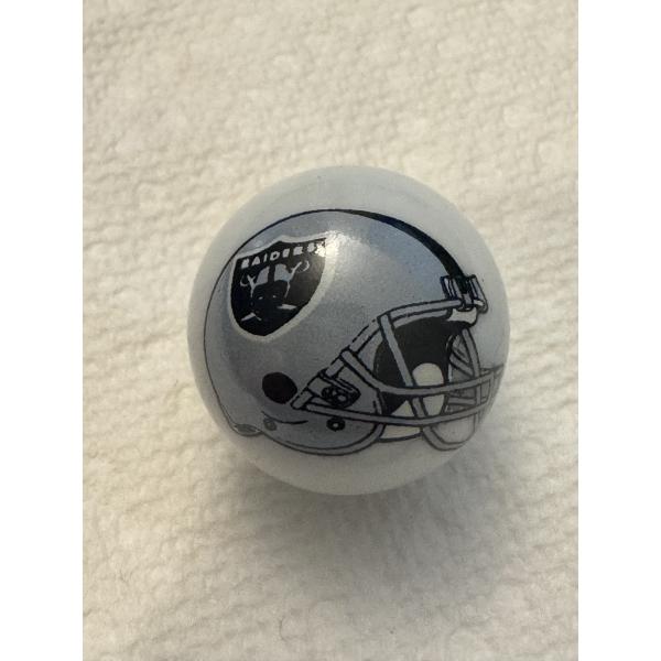 Vintage NFL Oakland Raiders One Inch Shooter Marble