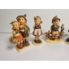 Image 2 : Lot of 5 Collectible Hummel Goebel Porcelain Figurines in Great Condition