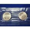 Image 4 : 2 - 1982-D Silver Half Dollar George Washington Commemorative Coins - 90% Silver