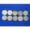 Image 4 : x10 Assorted Years Jefferson Wartime Nickels FV: $0.50
