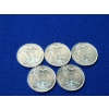 Image 4 : Lot of (5) 1/10th troy oz Walking Liberty Silver Rounds .999 Silver - 1/2 troy oz Silver Total!