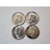 Image 1 : x4 1964 Kennedy Half Dollars 90% Silver Face Value $2.00