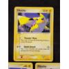 Image 2 : Three Assorted Vintage PIKACHU Pokemon Trading Cards Dating Back to 2006 