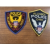 Image 1 : 2 - Vintage Alliance, Ohio Police Department Patches - Mint Condition - About 5 Inches Long