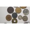 Image 11 : Collection Of Vintage World Coins, Tokens, Promotional Medals & British Farthing Coin Bracelet