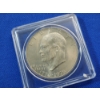 Image 1 : 1976 United States Bicentennial Eisenhower Dollar Coin in Holder