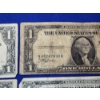 Image 4 : x6 United States $1 Blue Seal Silver Certificates FV: $6.00