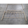 Image 2 : Like New! Gorgeous Queen Size Antique Finished Metal 61'' Wide & 54'' Tall Headboard And 61'' Wide &